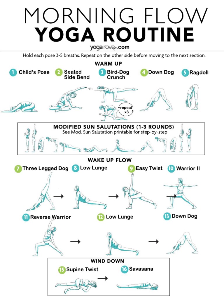 Morning Yoga Routine | PDF