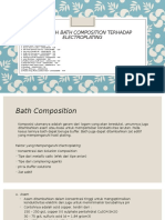 Pengaruh Bath Composition Terhadap ElectroPlating (Masih Pada Kosong)