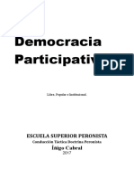Democracia Participativa por iñigo Cabral