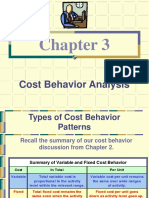 Cost 3 Cost-Behavior