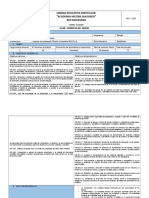 Planificación Anual Biología para Segundos de Bachillerato