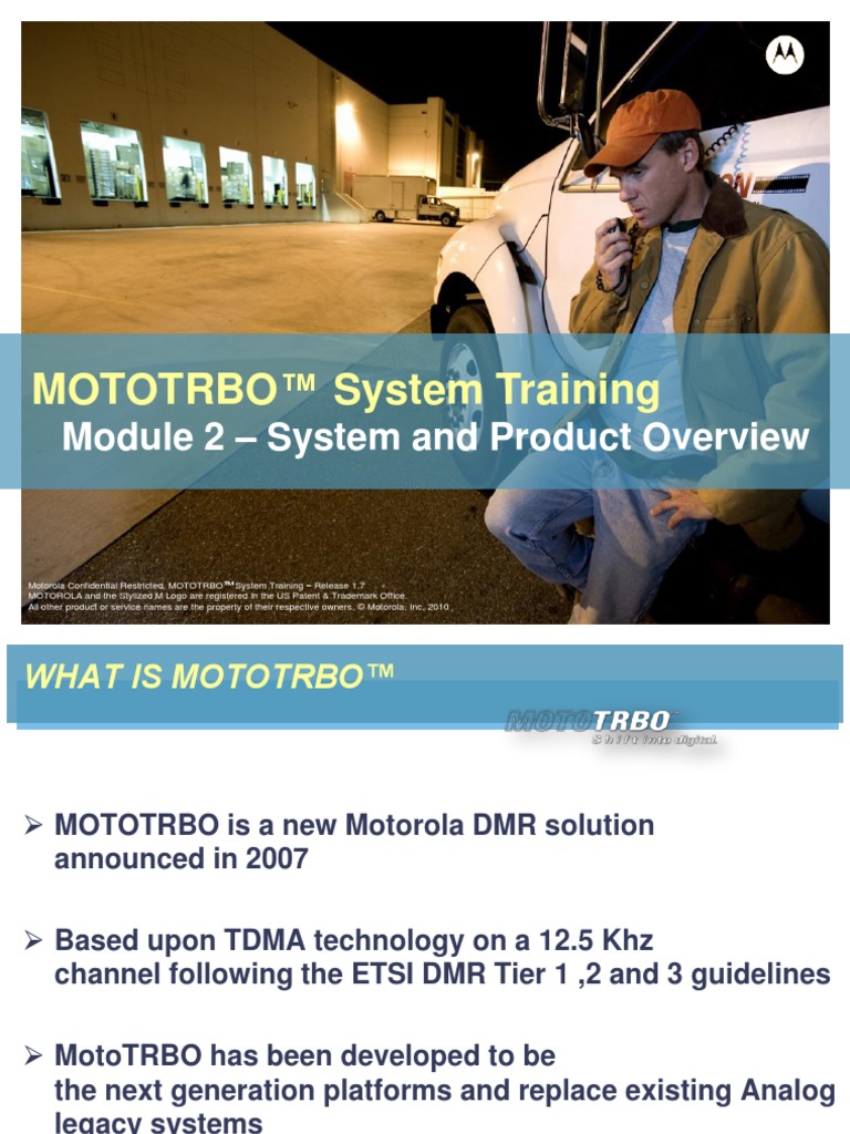 Module 4 System and Product Introduction | PDF | Radio | Data Transmission