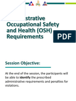 Module 6 - Admin OSH Requirements - BOSH For SO1