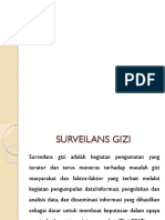 OPTIMASI INDIKATOR SURVEILANS GIZI