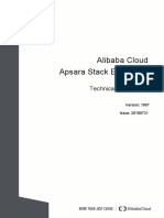 Alibaba Cloud Apsara Stack Enterprise 1807 Technical Whitepaper - 20180731 PDF