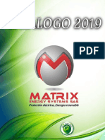 Catalogo de Productos Matrix 2019