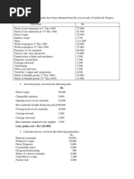 Cost Accounting Assignment 1