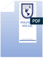 Politicas Sociales y de Desarrollo