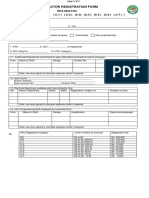 Contractor Registration Form for DHA Multan