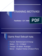 Trainning Motivasi