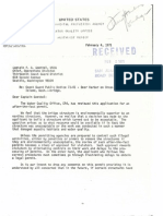 EPA Letter To San Juan County Regarding Channel Road Bridge, 2-4-1971