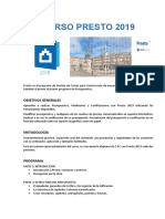 Programa Curso Presto 2019 PDF