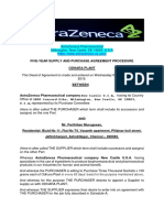 M.O.U-ODHARA PLANT (AstraZeneca Pharma U.S.A) .Parthiban Murugesan PDF