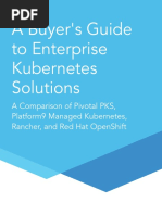 A Buyers Guide To Enterprise Kubernetes Solutions