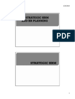 Moudle 2 STRATEGIC HRM AND HR PLANNING PDF