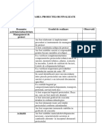 Procedura Evaluare Proiect Implementat - 1