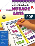 Interactive Notebooks Language Arts Grade K