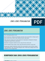 Jenis-Jenis Pengamatan