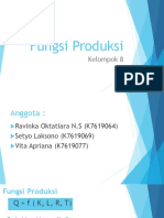 Fungsi Produksi