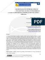 A Atuação Do Psicólogo No Centro de Atenção Piscossocial Voltado para Álcool e Outras Drogas (Capsad) Os Desafios Da Construção de Uma Clínica Ampliada