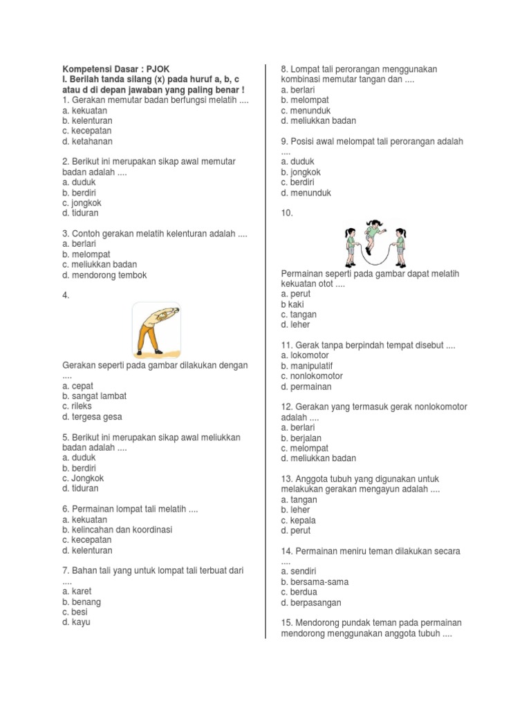 Gerakan Memutar Badan Melatih Otot