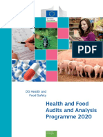 Health and Food Audits and Analysis Programme 2020