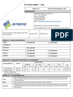 MSDS NaCl