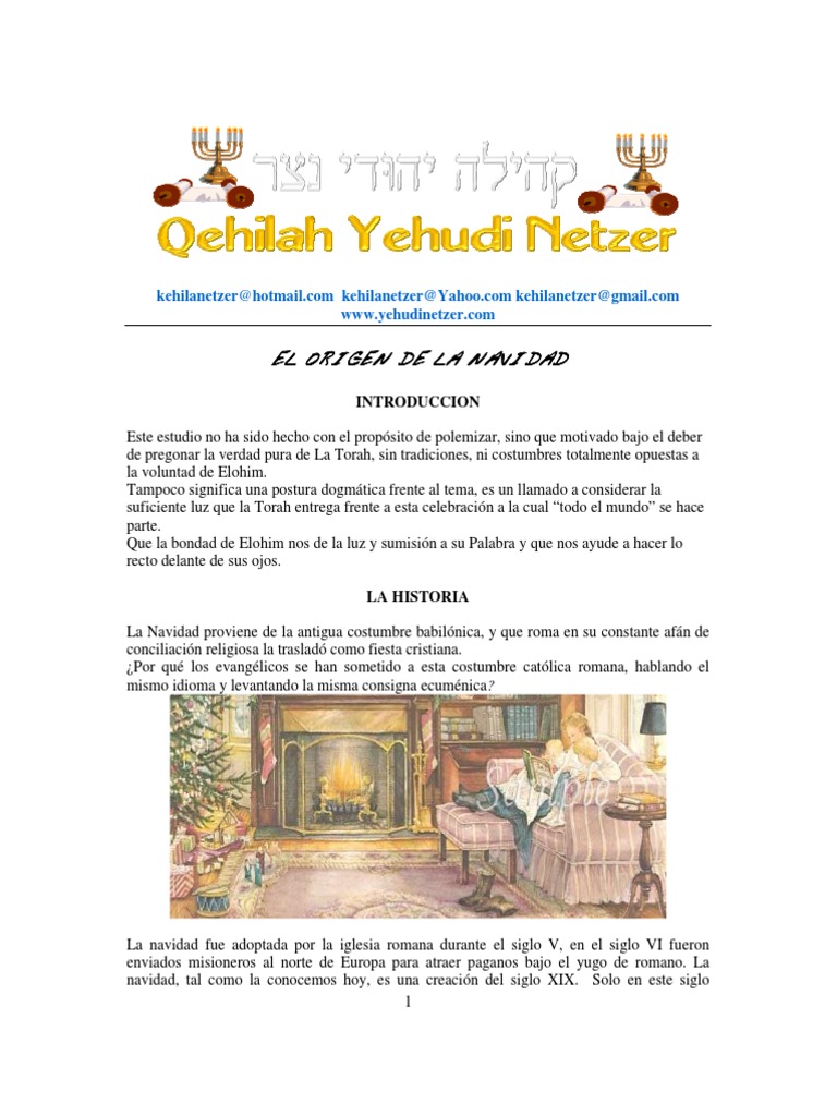 El Origen de La Navidad | PDF | Religión y espiritualidad
