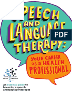 A Career in SLT Booklet