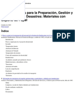 NORMAS Básicas para La Preparación, Gestión y Respuesta Ante