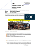 Informe 001 - Pruebas Rendimiento BLY - Condiciones Mecanicas J-203