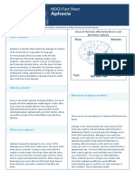 Fact Sheet Aphasia