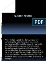 Machine Design Key Length Calculator