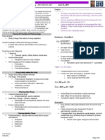 Pharma2 - 1.1 - Principles of Therapeutics