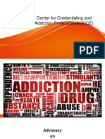 International Center For Credentialing and Education of Addiction Professionals..advocacy Final
