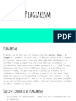 Plagiarism 