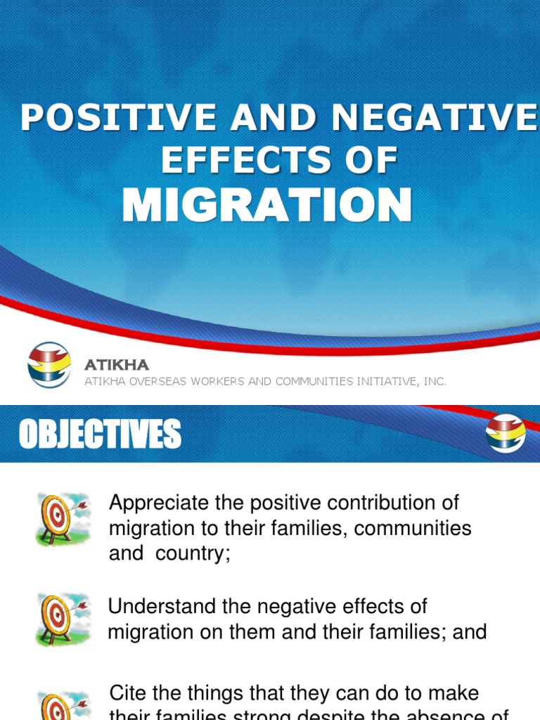 2 Positive And Negative Effects Of Migration PDF