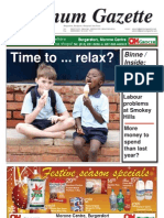 Time To ... Relax?: Platinum Gazette
