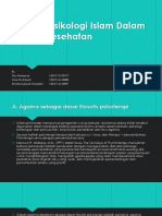 Aplikasi Psikologi Islam Dalam Bidang Kesehatan