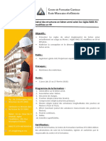 Programme de Formation Béton Armé