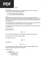 Newtons equations of motion