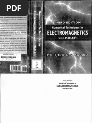 洋書 Numerical Techniques in Electromagnetics Numerical