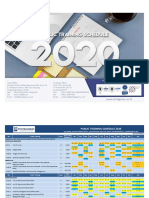 JADWAL TRAINING 2020 PHITAGORAS