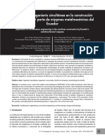 Aplicación de Ingeniería Simultanea en La Construcción de Máquinas Por Parte de Mipymes Metalmecánicas Del Ecuador