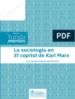 La sociologia en El capital de - Luz Teresa Gomez de Mantilla.pdf