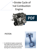 Four-Stroke Cycle of Internal Combustion Engine