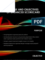 6 Purpose and Objectives of Balanced Scorecard