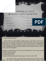 Pendidikan Dan Budaya Anti Korupsi Kel 3