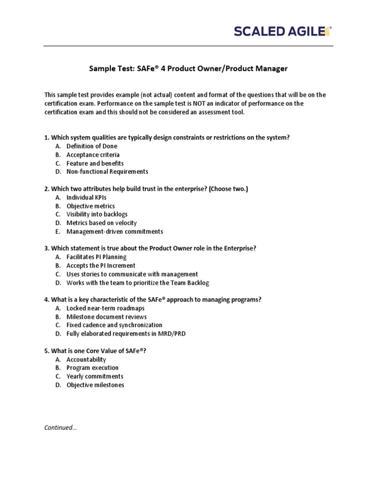 SAFe-Practitioner Lernressourcen