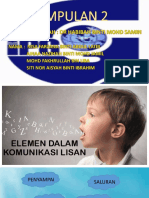 Elemen Dalam Komunikasi Lisan